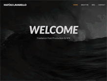 Tablet Screenshot of matiaslavarello.com.ar